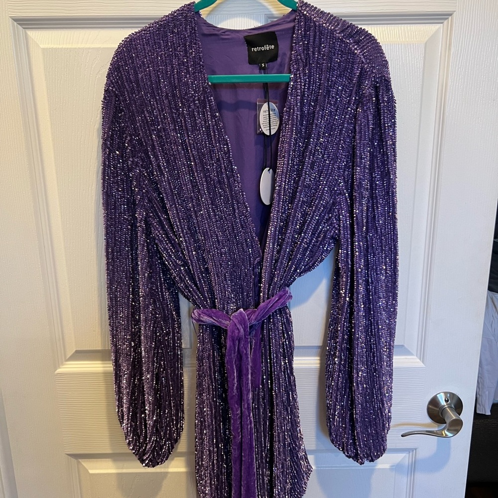 RETROFETE GABRIELLE ROBE DRESS - Picture 4 of 10